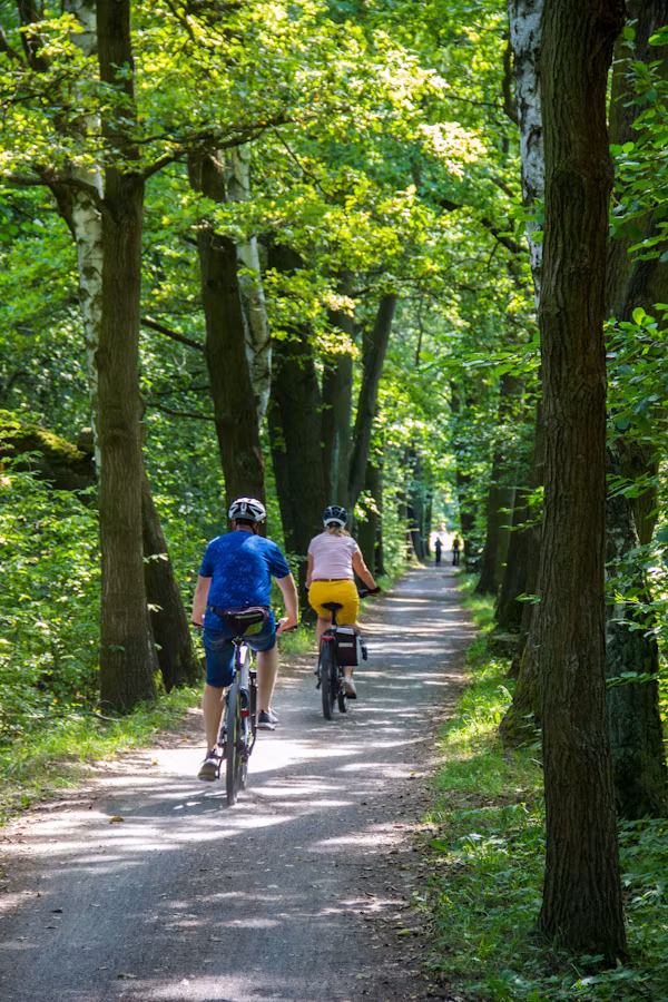 Fietsen langs de kust