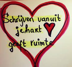 Schrijven vanuit je hart